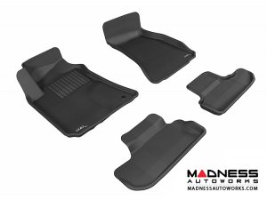 Dodge Challenger Floor Mats (Set of 4) - Black by 3D MAXpider (2008-2010) Dodge Challenger Floor Mats (Set of 4) - Black by 3D MAXpider (2008-2010)